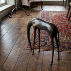 Abstract Horse Statue Cast Iron Rustic Decor
