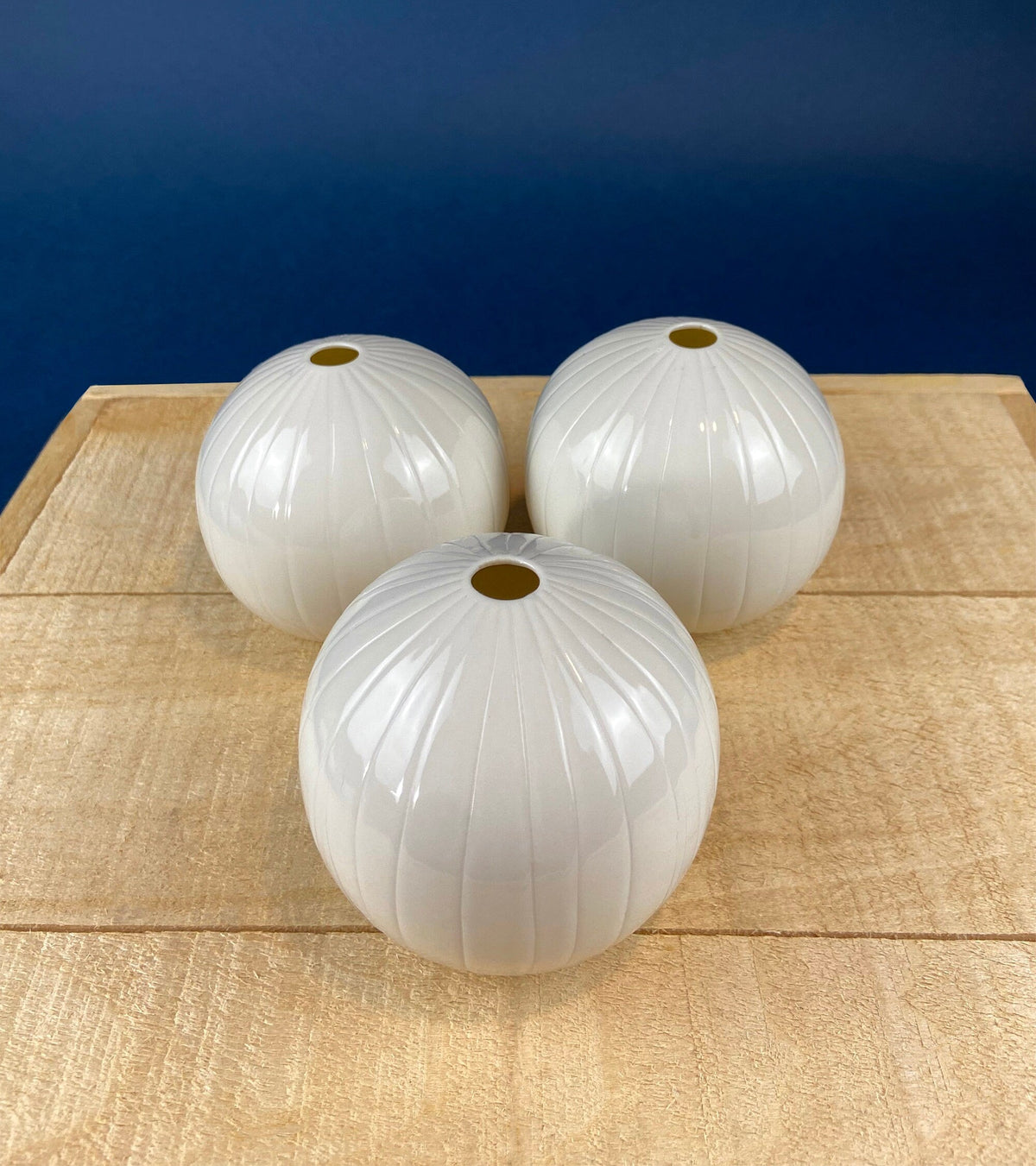 White, Porcelain Modern Vases