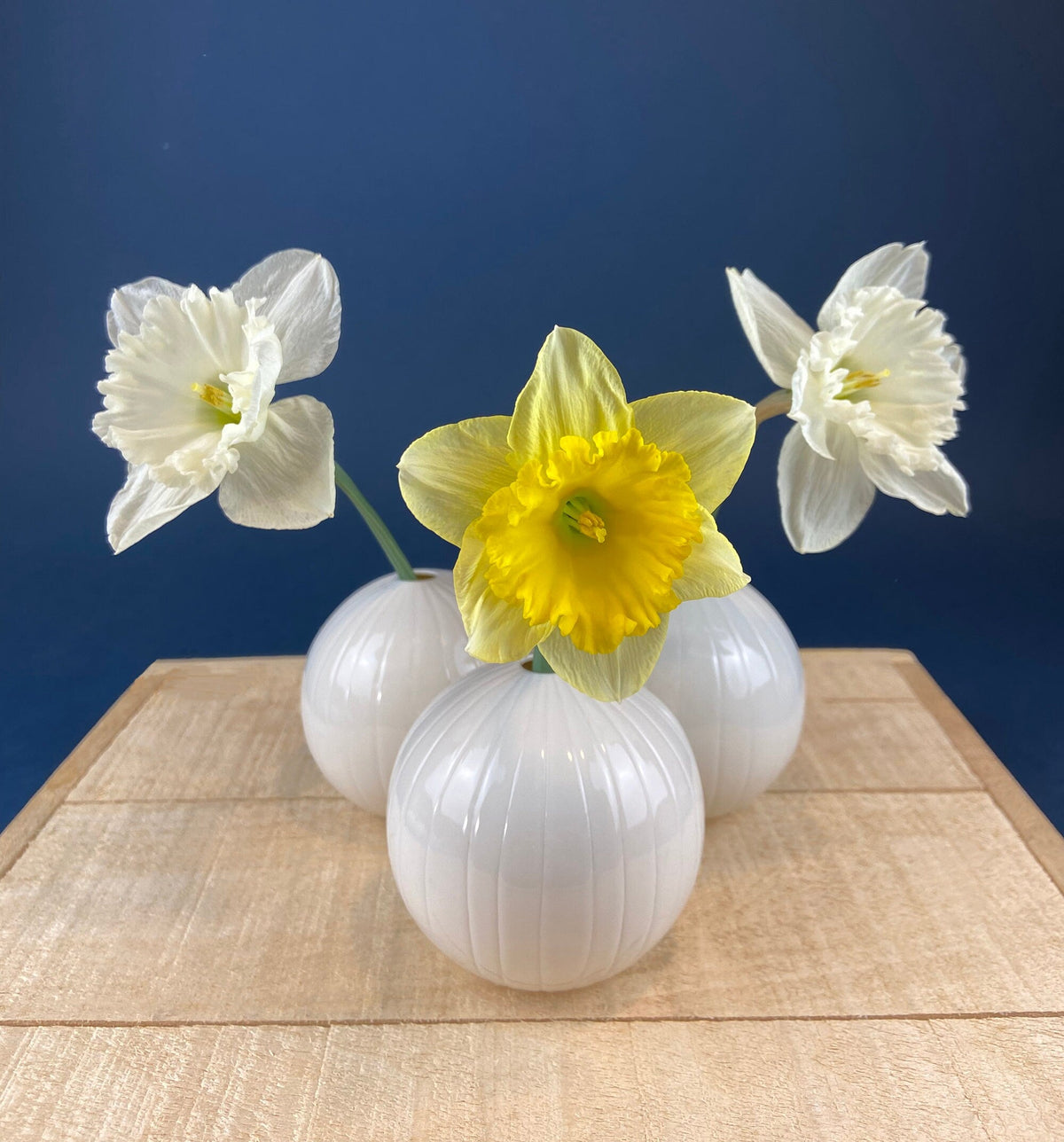 White, Porcelain Modern Vases