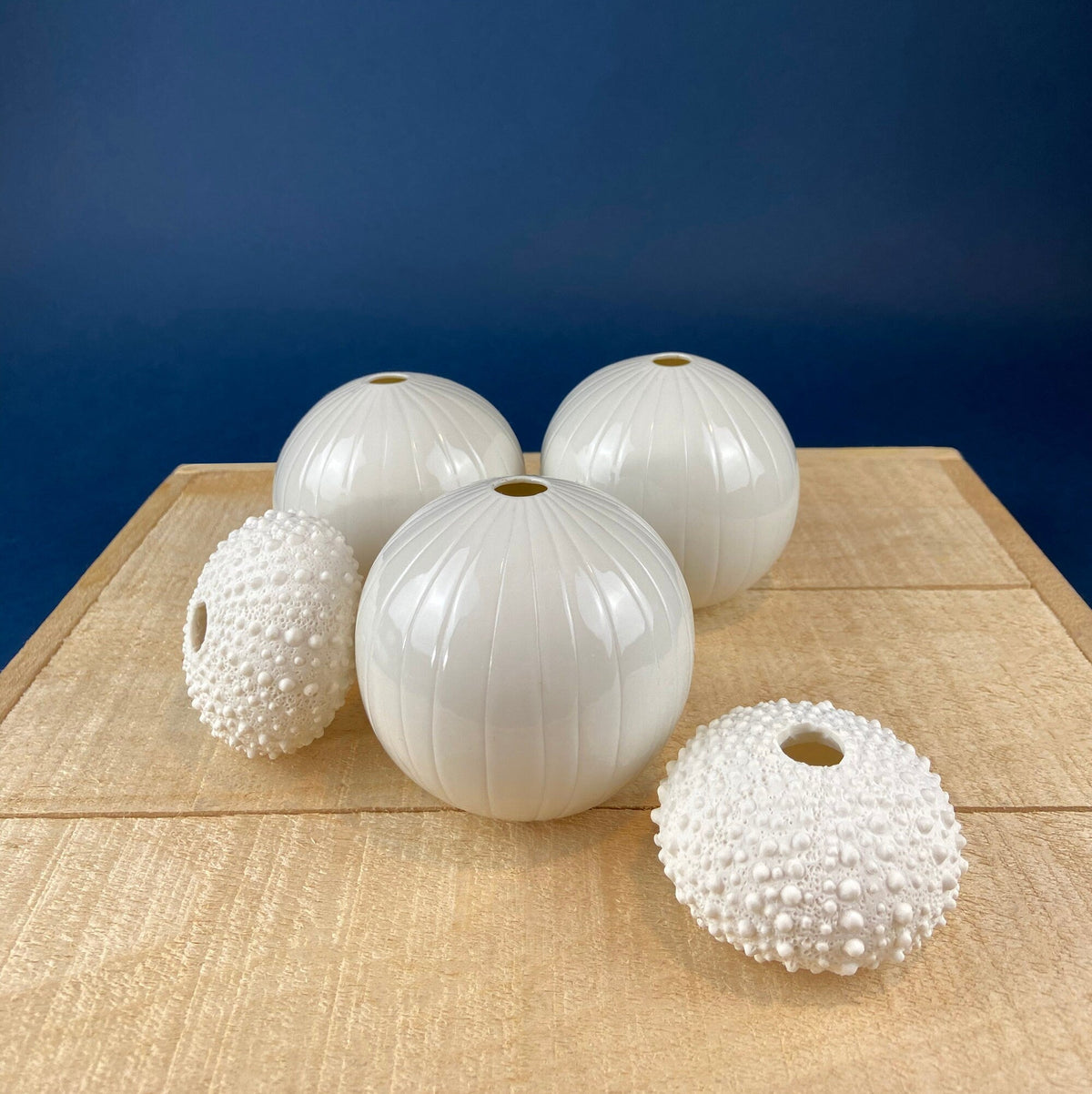 White, Porcelain Modern Vases