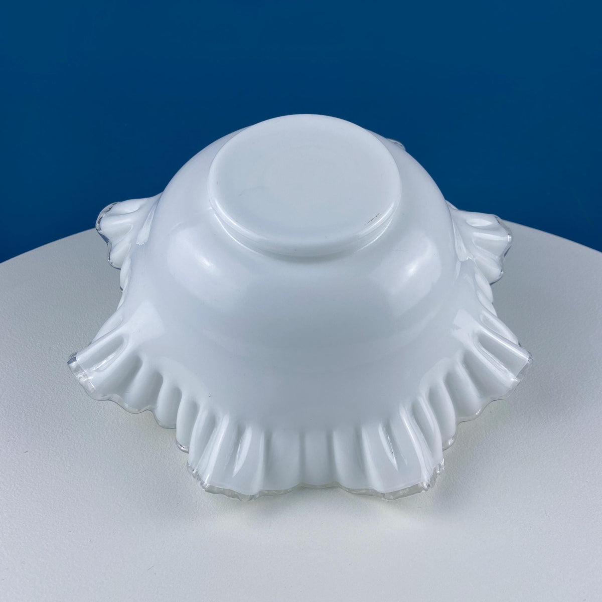 Silvercrest Bowl with Ruffled Edge