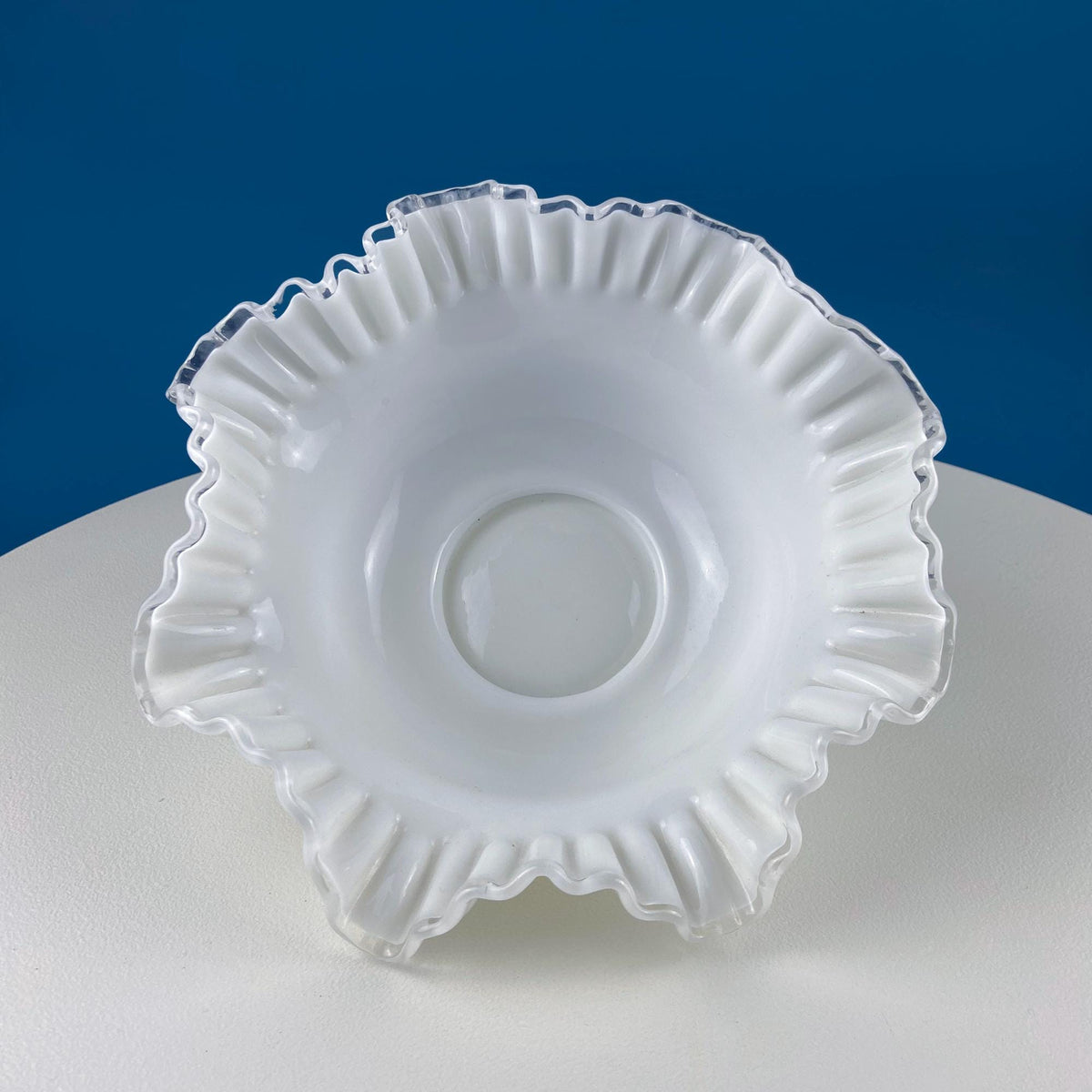 Silvercrest Bowl with Ruffled Edge
