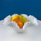 Silvercrest Bowl with Ruffled Edge