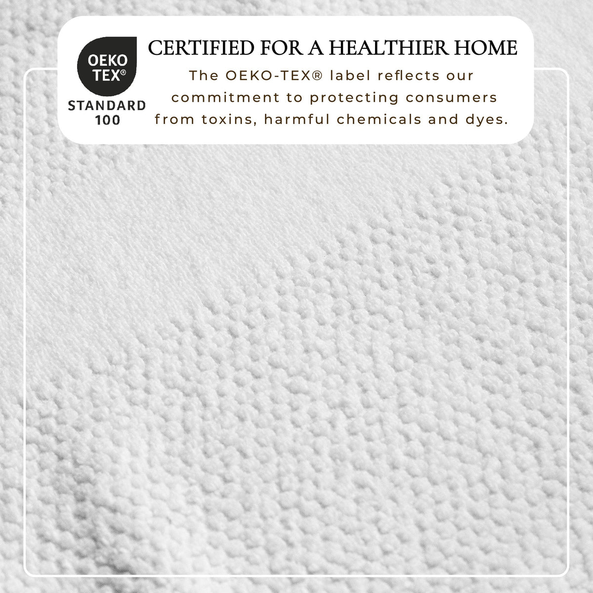 100% Cotton Woven Texture Bath Towel Set - Marbella Collection