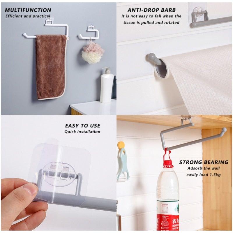 New Kitchen Paper Roll Holder Towel Hanger