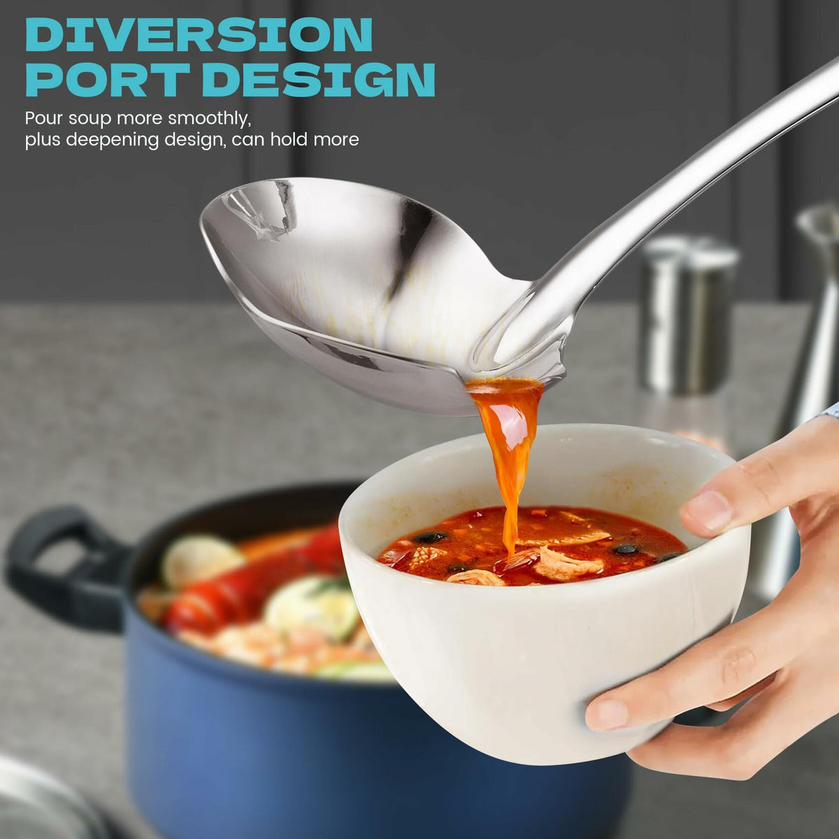 Skimmer Slotted Spoon Stainless Steel