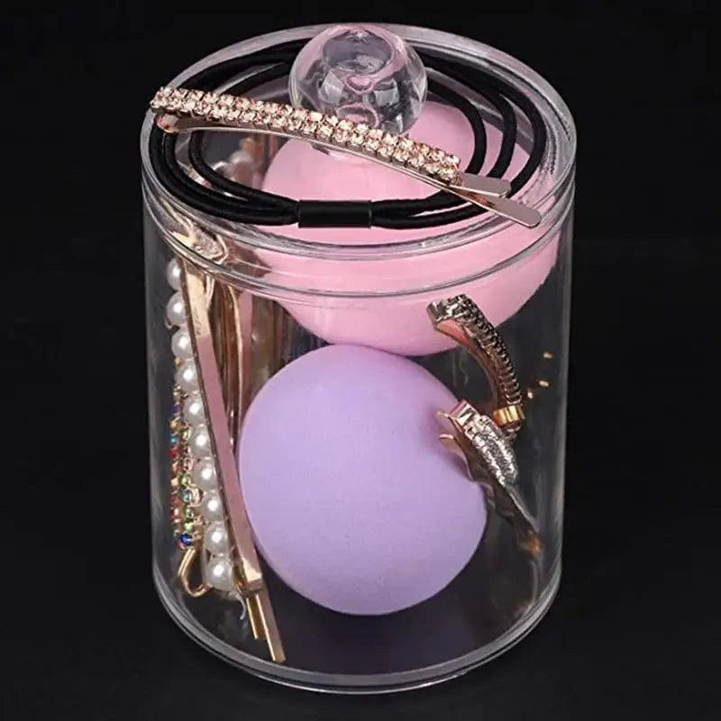 Portable 2pcs Cosmetics Bathroom Jar