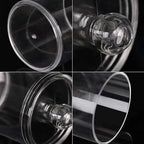Portable 2pcs Cosmetics Bathroom Jar