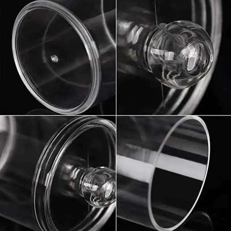 Portable 2pcs Cosmetics Bathroom Jar