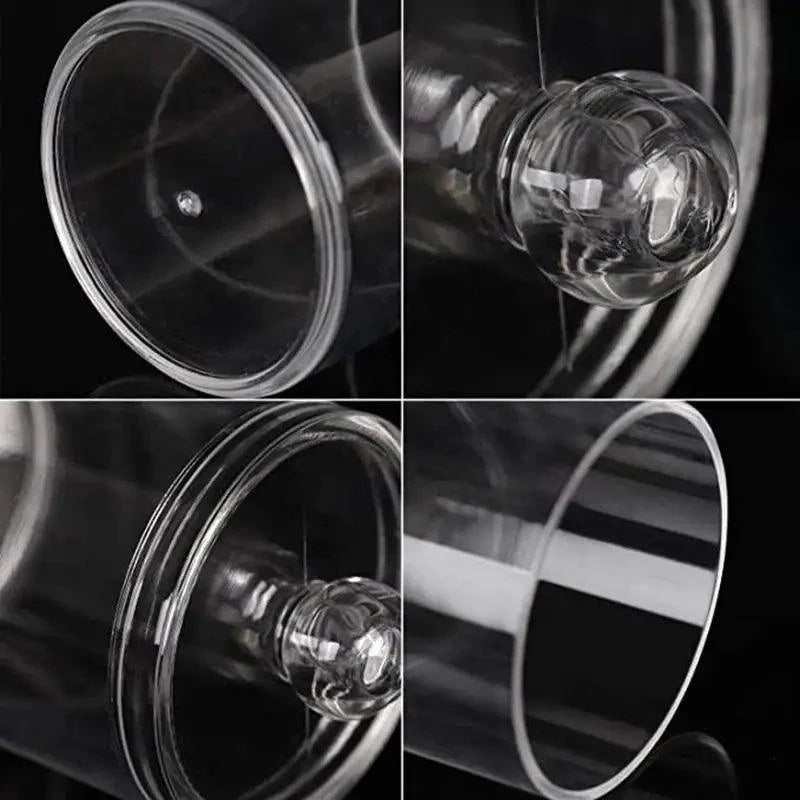 Portable 2pcs Cosmetics Bathroom Jar