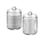 Portable 2pcs Cosmetics Bathroom Jar