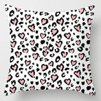 Pink Feather Pillowcase