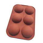 Half Sphere Silicone Soap Molds