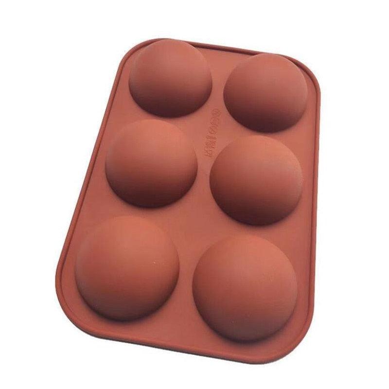 Half Sphere Silicone Soap Molds