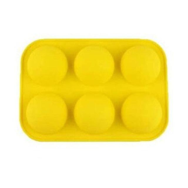 Half Sphere Silicone Soap Molds