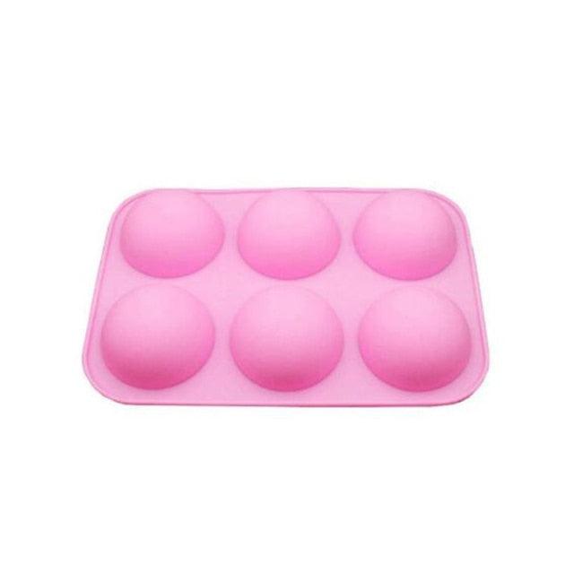 Half Sphere Silicone Soap Molds