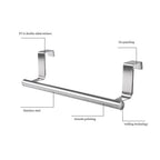 Towel Rack Over Door Towel Bar Hanging Holder Stainless Steel